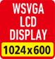 WSVGA LCD DISPLAY 1024×600